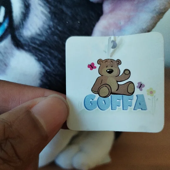 Goffa Cute Husky Dog Plush stuffed animal Soft Toys 7in - Picture 6 of 14